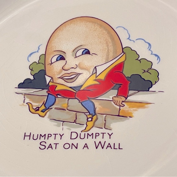 Vintage LORD NELSON POTTERY England CHILD's ALPHABET BOWL AND PLATE - Picture 13 of 16